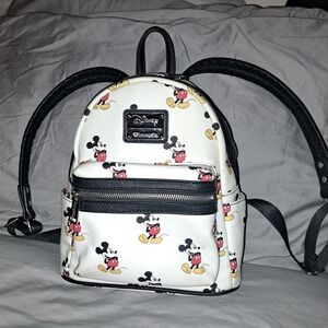 SALE!!! FUN and FABULOUS CLASSIC Mickey - LoungeFly Mini Backpack Pre-owned